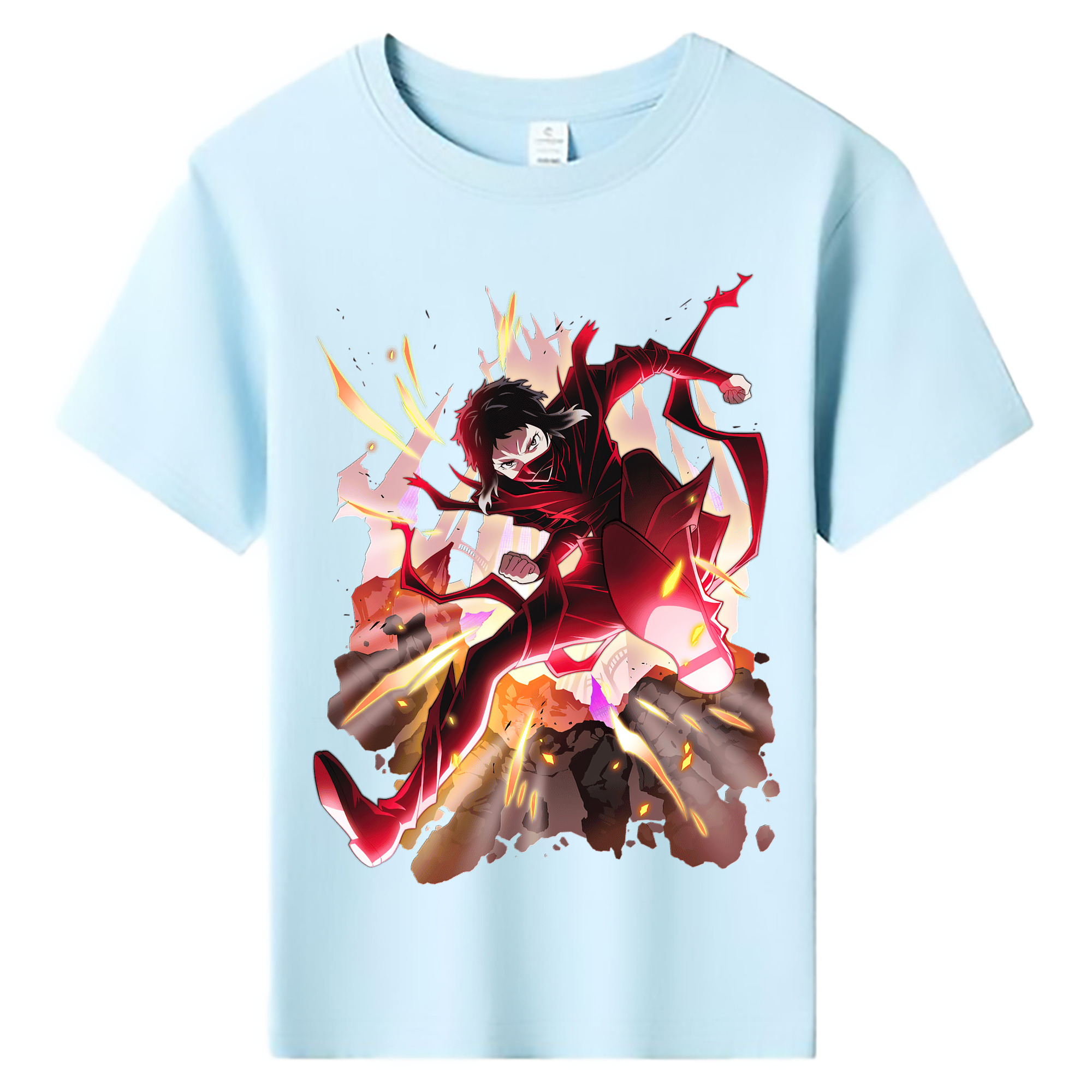 （画像用） 文豪ストレイドッグス Bungo Stray Dogs 綿100％キッズTシャツ（フロントプリント）